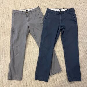 Set of two J Crew Chino pants. 29/30. Great condition.